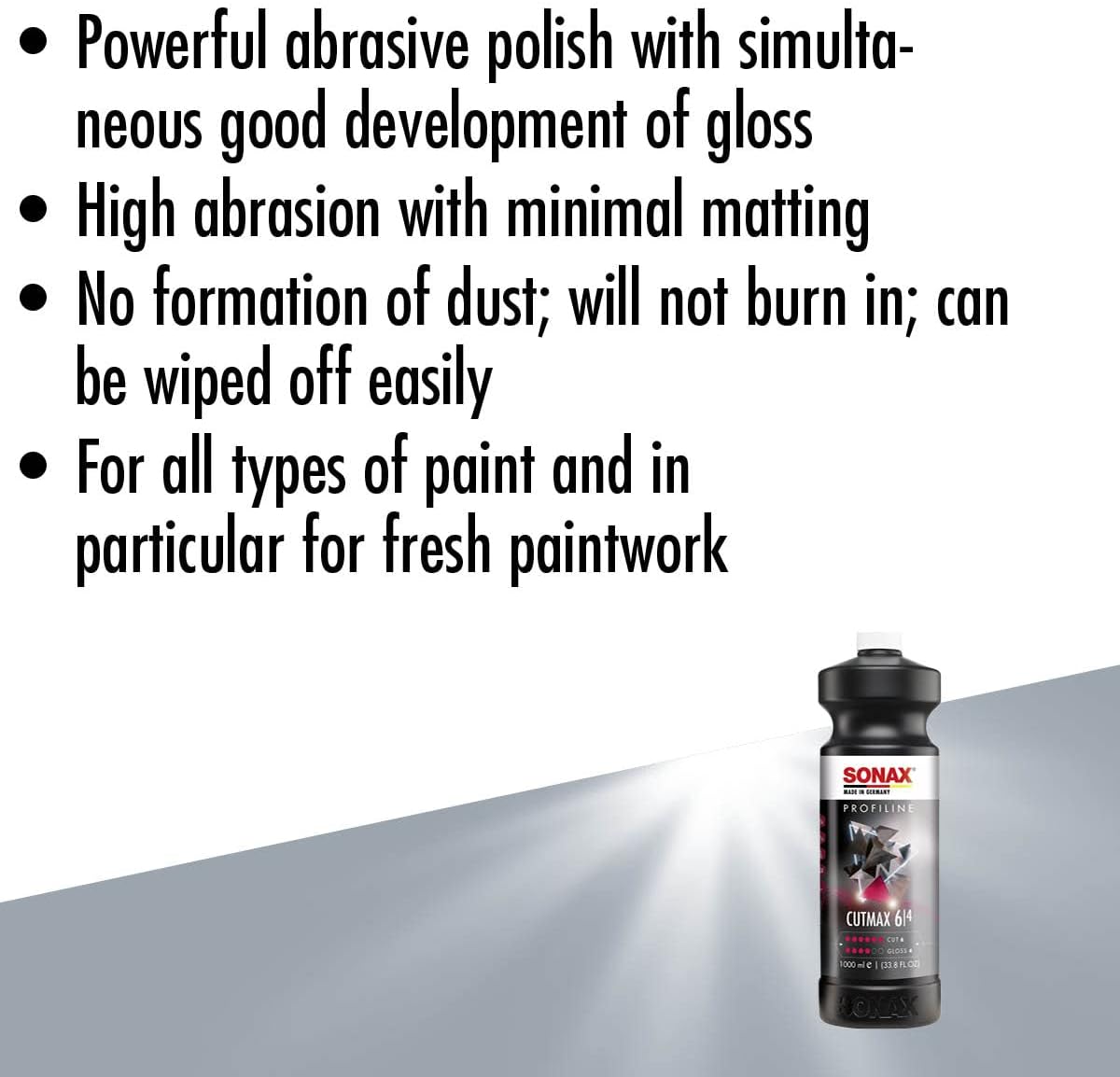 description of Sonax CutMax Cutting Compound