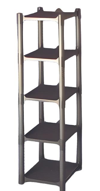 PDP 48" x 14" Grey 5 Tiered Shelf - PDP