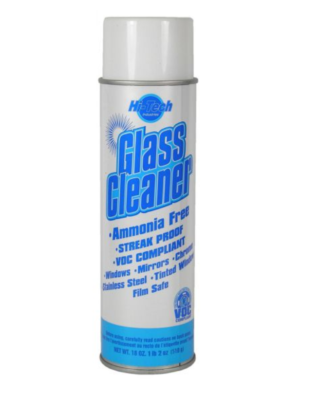 Hi-Tech Ammonia Free Glass Cleaner Aerosol - PDP