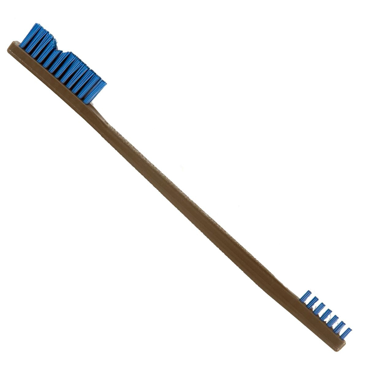 Magnolia Blue Nylon Dual Ended Otis Brush - PDP