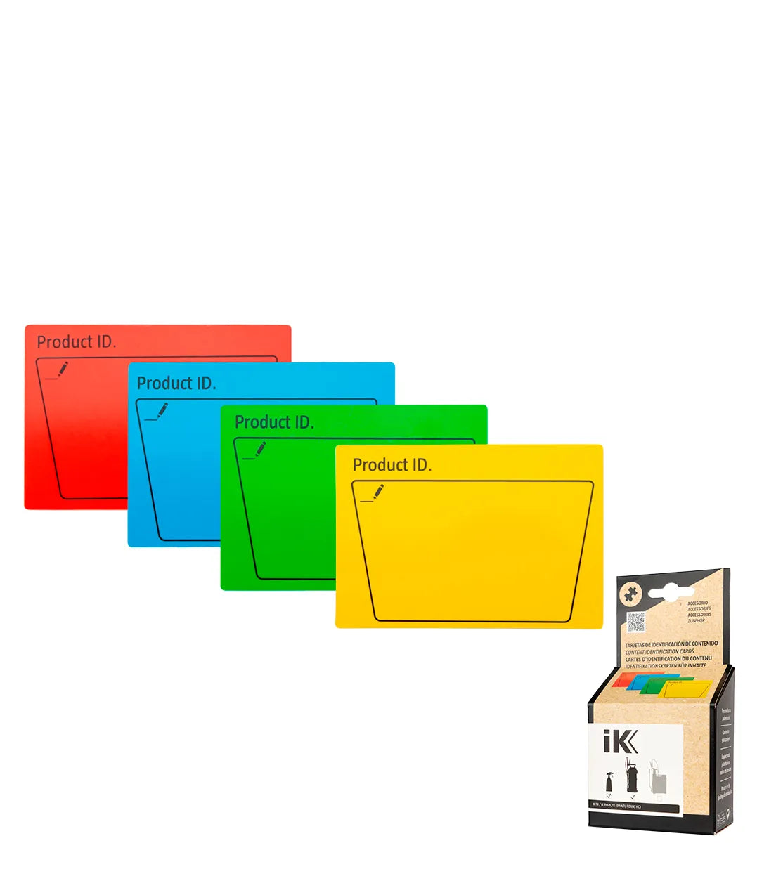 Goizper IK ID Sticker Cards - PDP