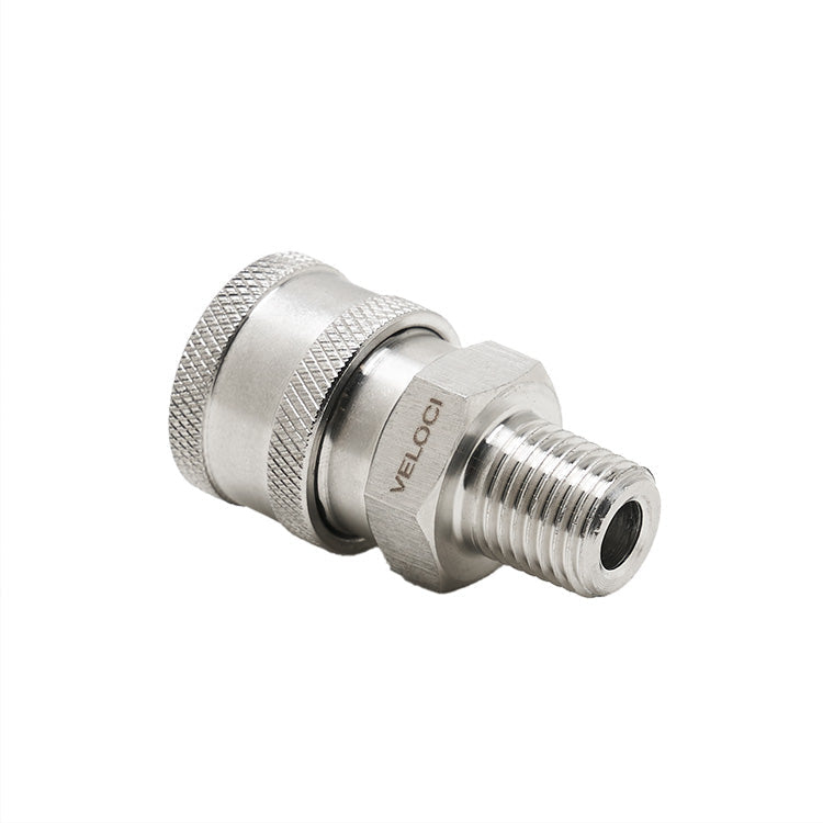 MTM Hydro 1/4" Male NPT Stainless Quick Coupler - PDP
