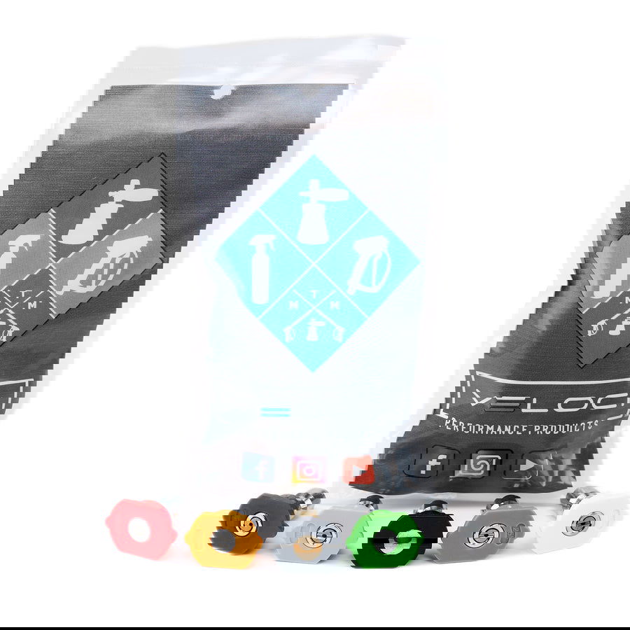 MTM/Veloci MTM Hydro Stainless Steel 5 pack of 4.0 QC Nozzles - PDP