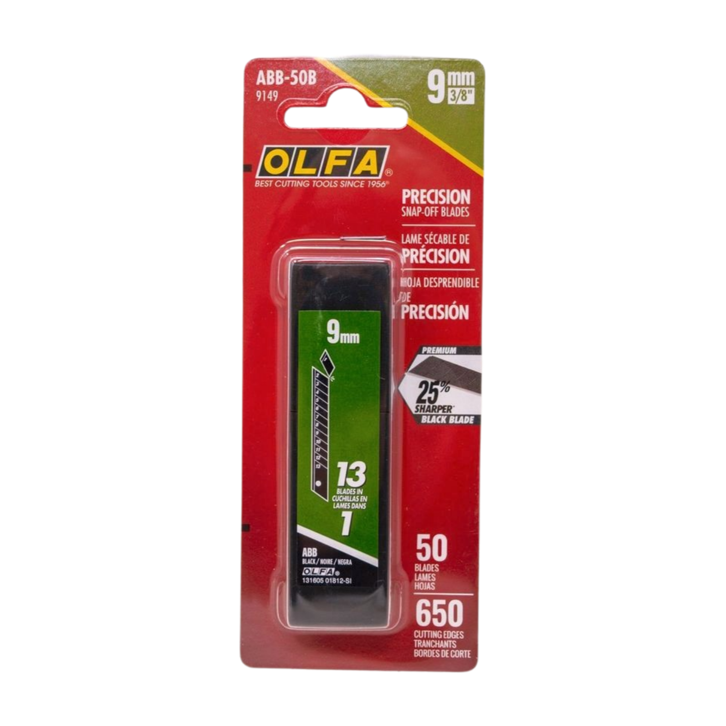 OLFA Ultramax Carbon PPF Blades 50PK