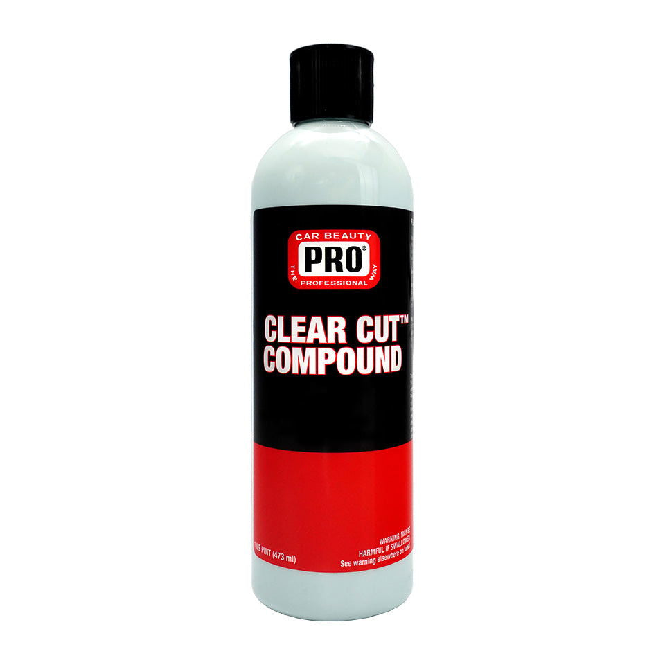 Pro Wax Pro Clear Cut Compound - Pint - PDP