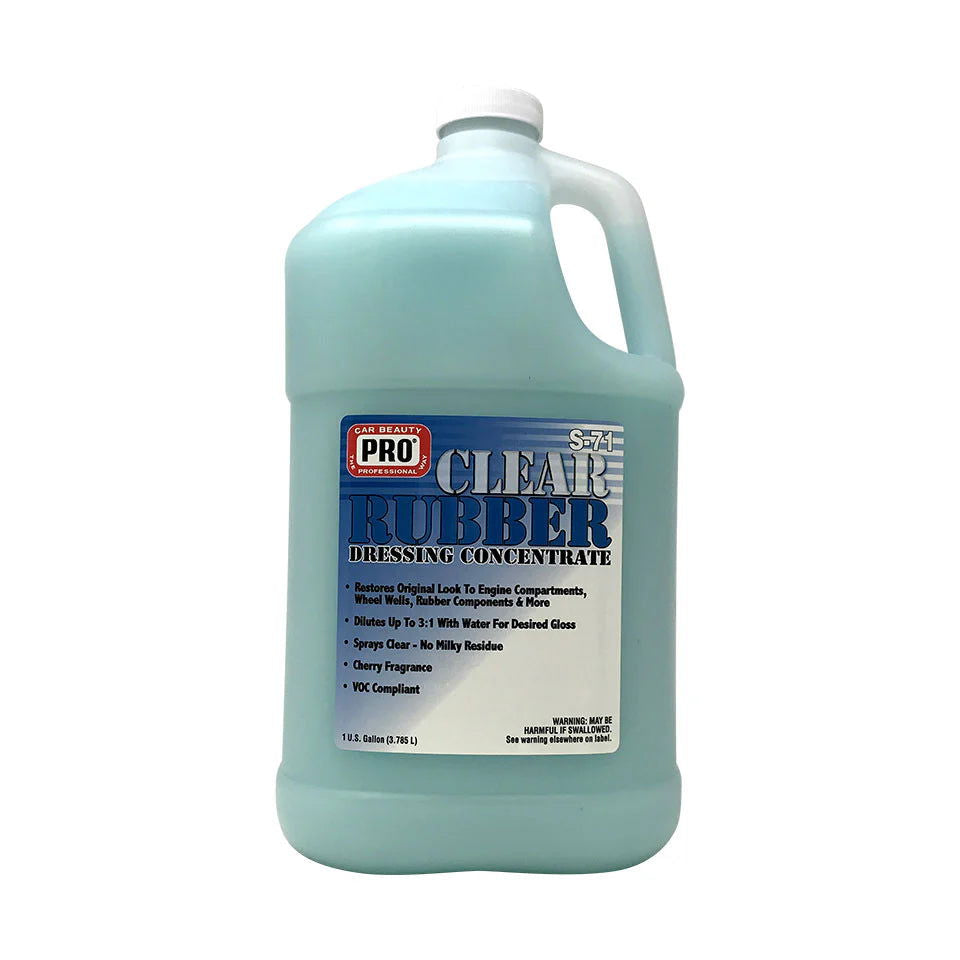 Pro Wax Pro Clear Rubber Dressing - Gallon - PDP