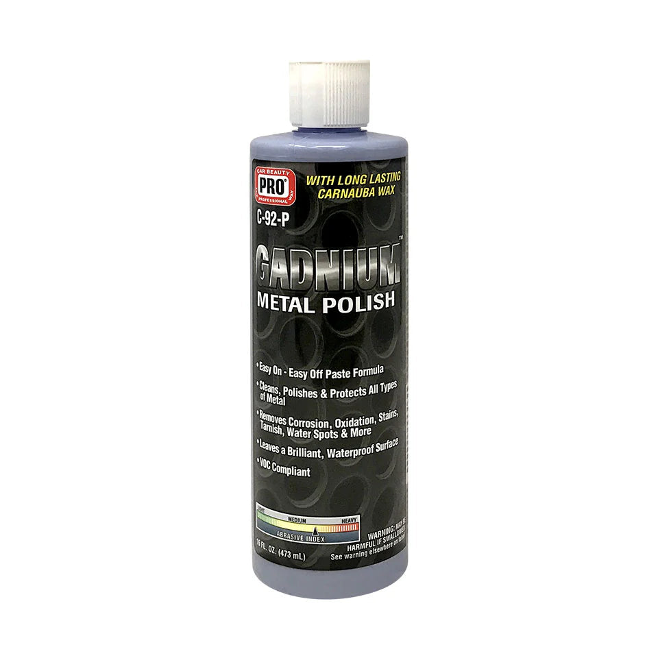 Pro Wax Pro Gadnium Metal Polish - Pint - PDP