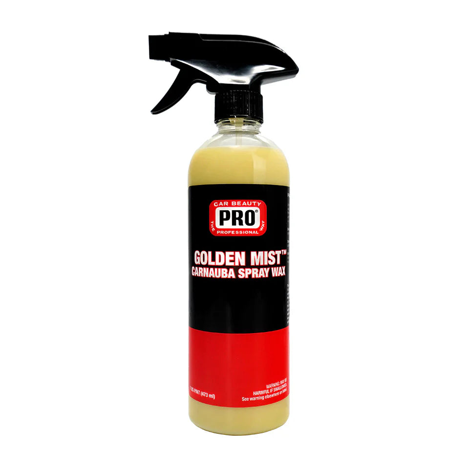 Pro Wax Pro Golden Mist Carnauba Spray Wax - PDP