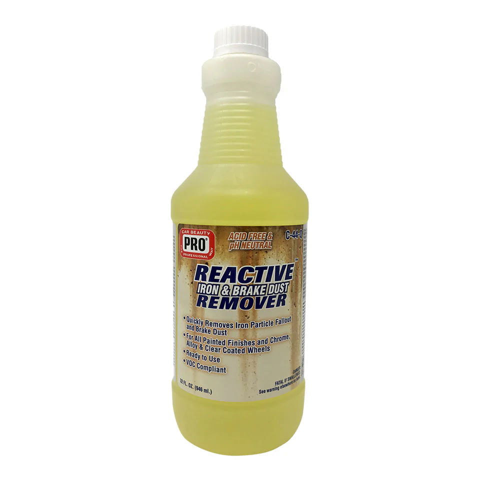 Pro Wax Pro Reactive Iron & Brake Dust Remover - Quart - PDP