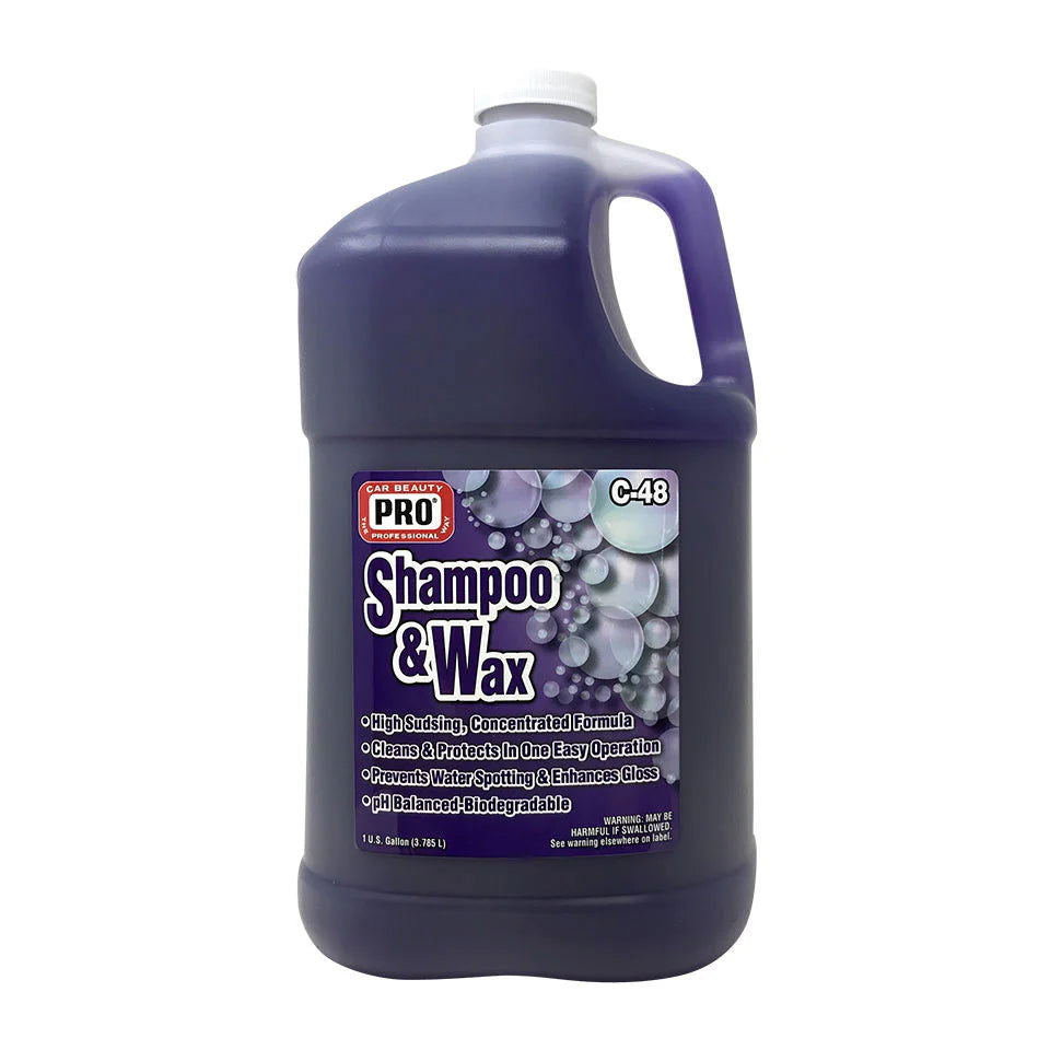 Pro Wax Pro Shampoo & Wax - Gallon - PDP