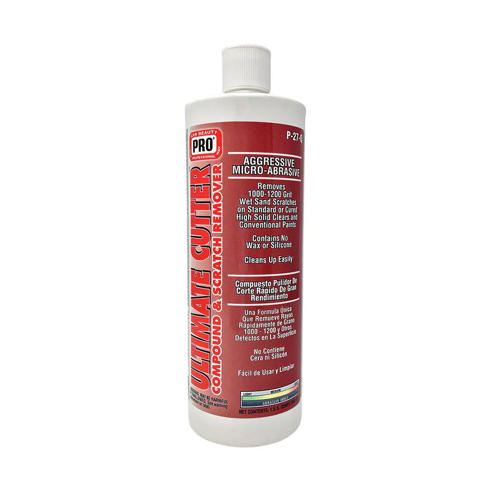 Pro Wax Pro Ultimate Cutter Scratch Remover - Quart - PDP