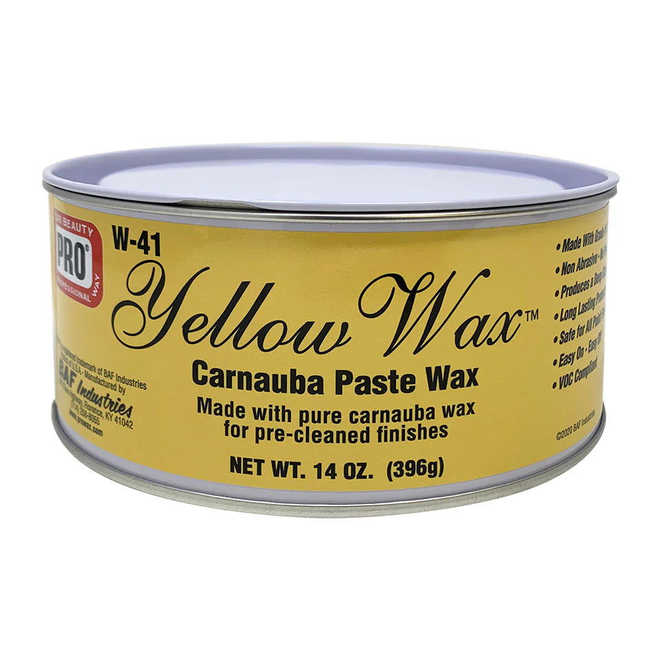 Pro Wax Pro Yellow Wax Paste - 14Oz - PDP