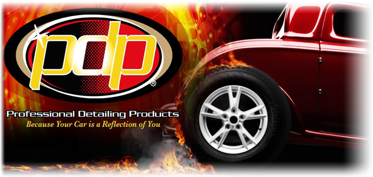 Our PDP Brand. Professional Detailing Products, Because Your Car is a
