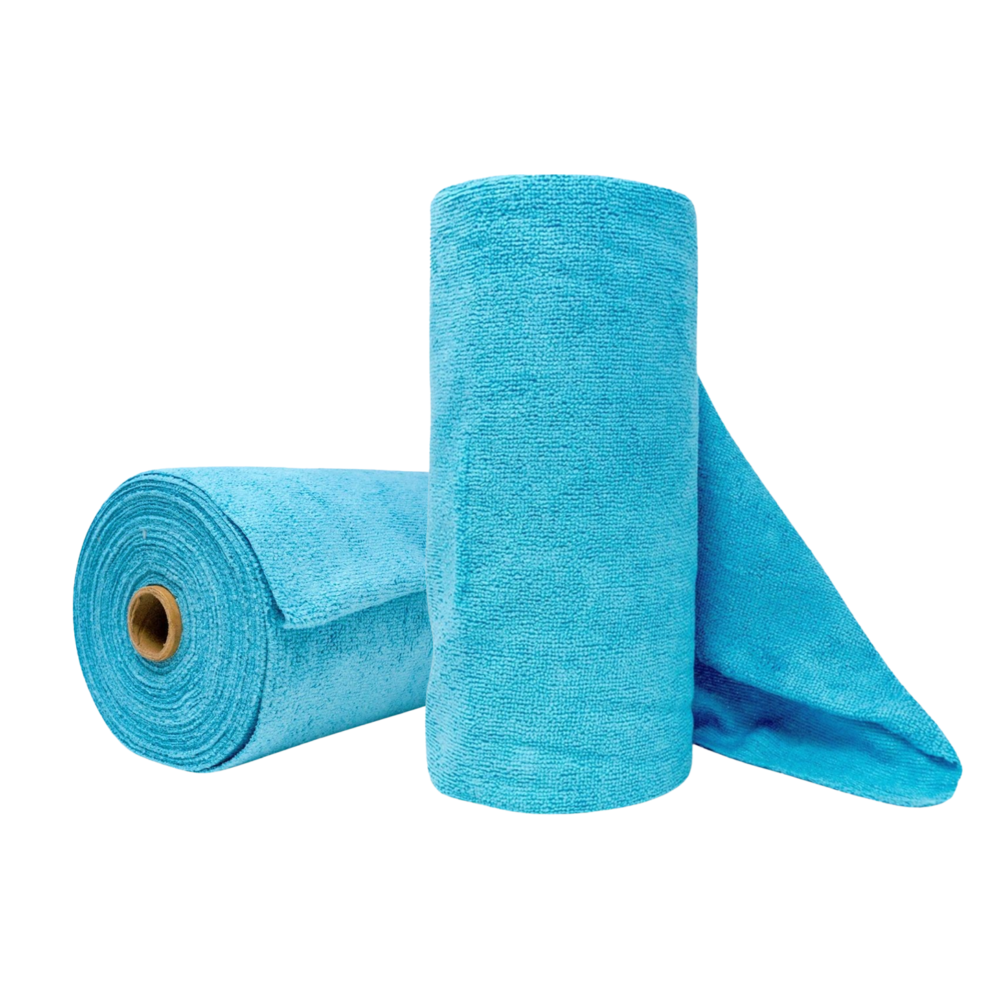 PDP 12" x 12" Sky Blue Towel Roll - 50 Sheets - PDP