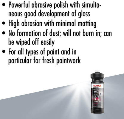 description of Sonax CutMax Cutting Compound