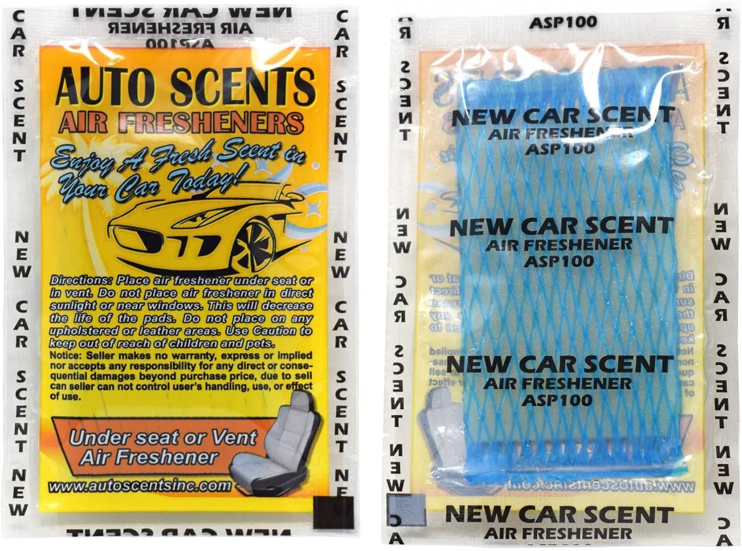 Autoscent Auto Scents Air Freshener - Single Pack - PDP