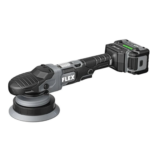 Flex power tool with a white background