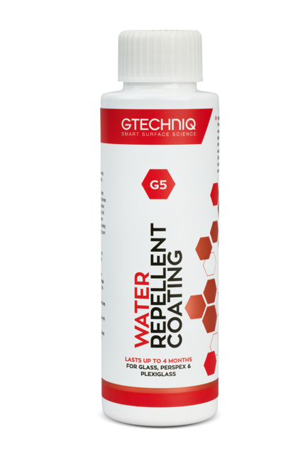 Gtechniq Gtechniq G5 Water Repellent Coating for Glass and Perspex - PDP