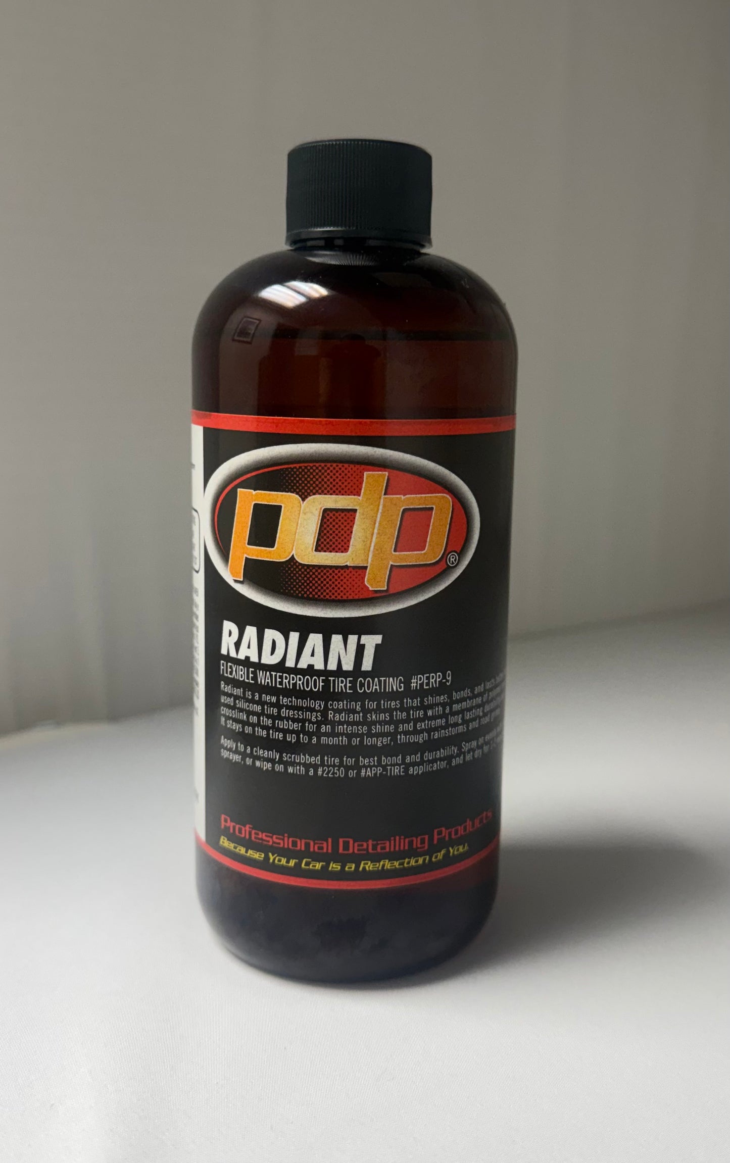 PDP Radiant Tire Coating | Long-Lasting Tire Coating & UV Protection