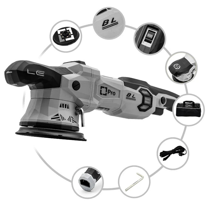 Liquid Elements - T4500 Pro 5" Dual Action Corded Polisher
