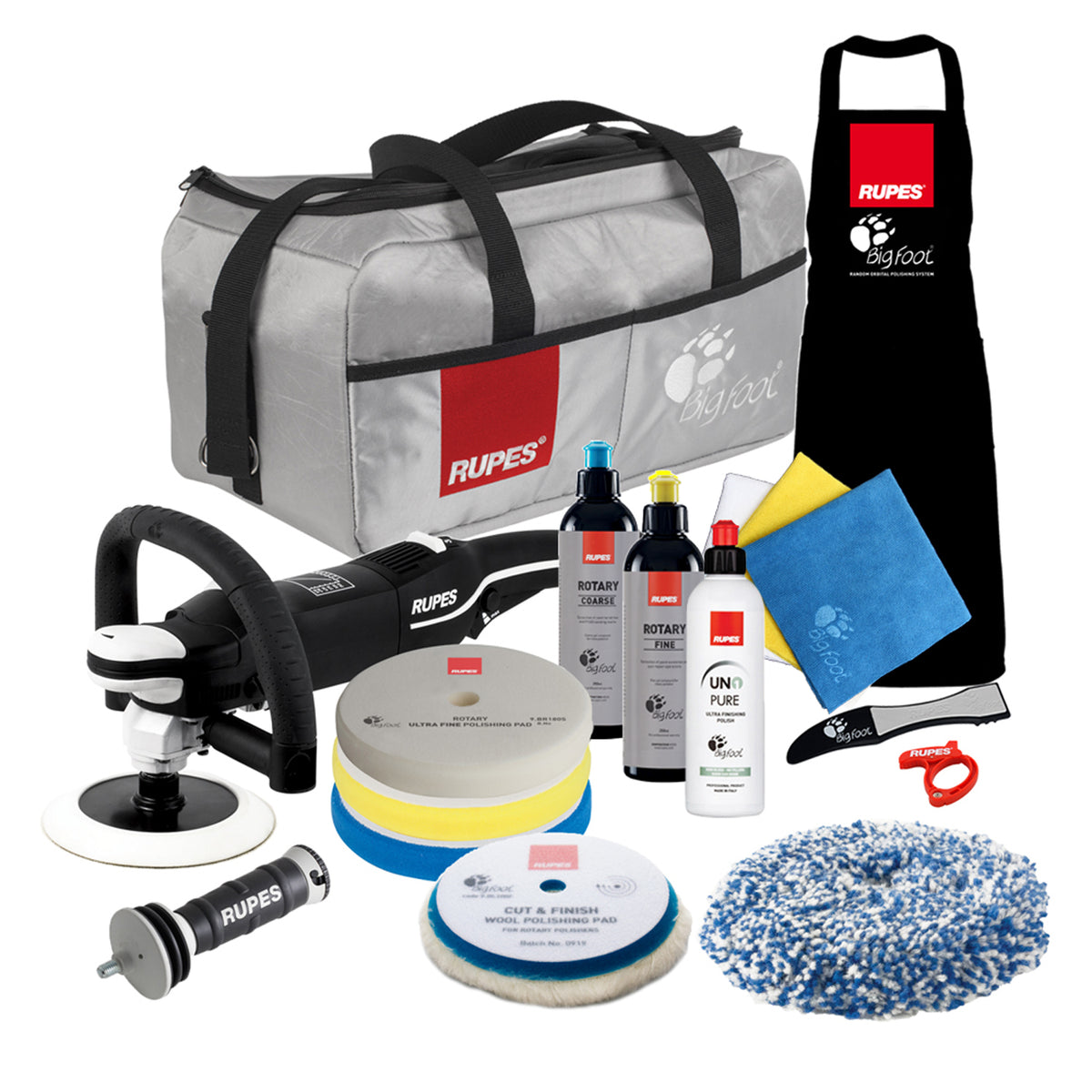 Kit Rupes Rupes LH19E Rotary Complete Kit | Ultimate Rotary Polisher – PDP