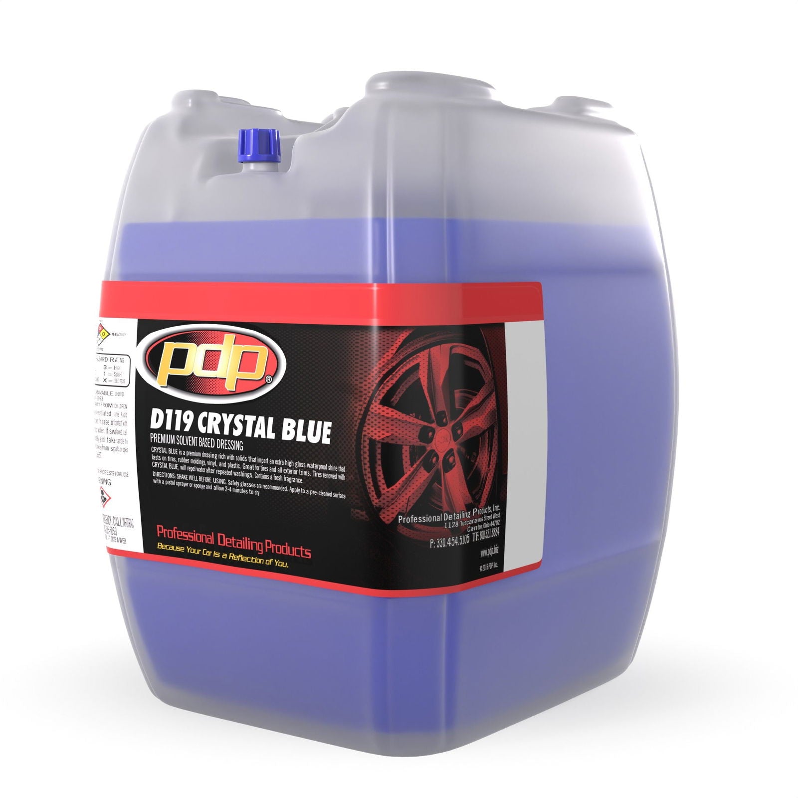 PDP Crystal Blue 5 Gallon