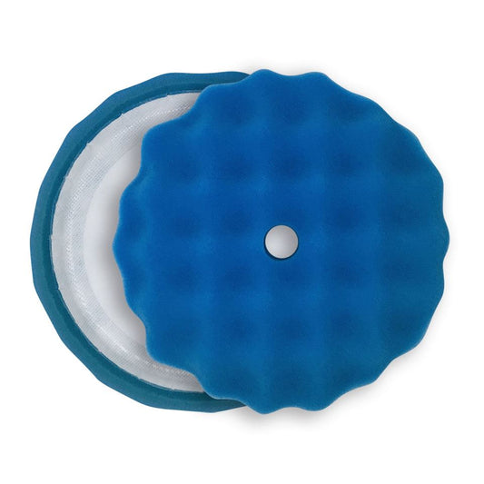 Pro Wax Pro 8.5" Eliminator Waffle Blue Finishing Pad - PDP