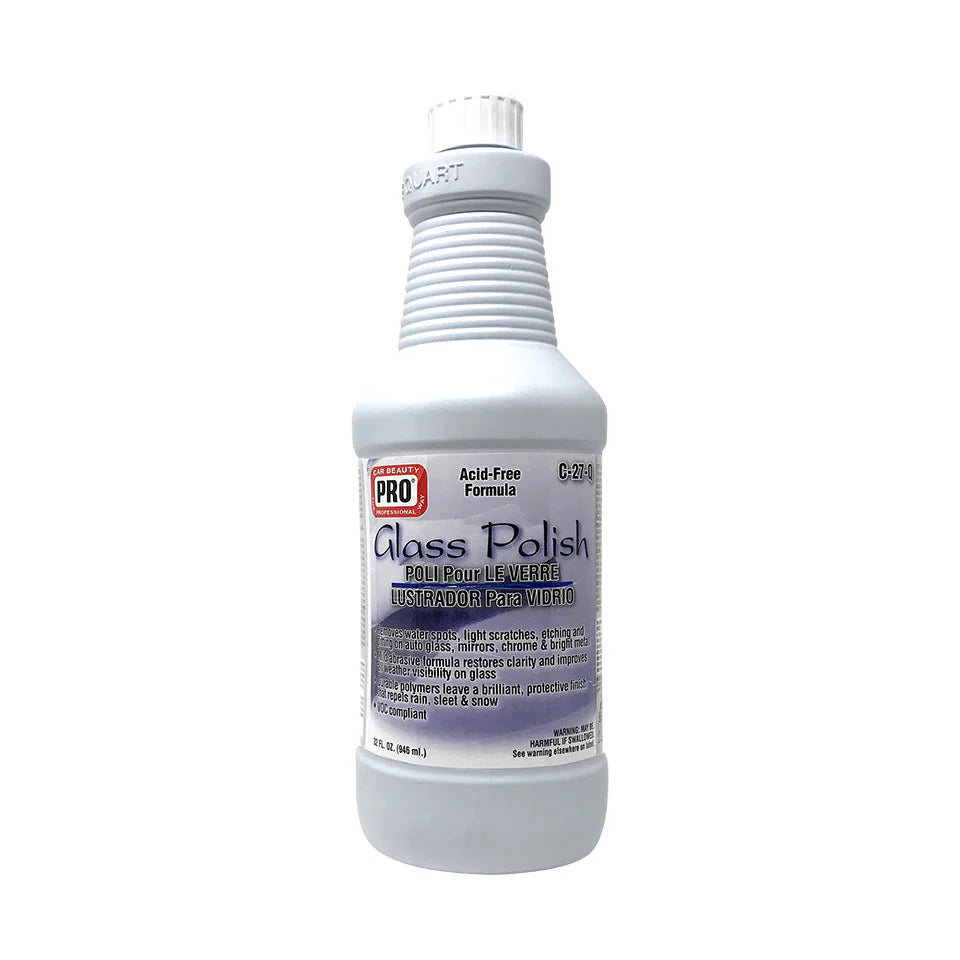 Pro Wax Pro Glass Polish - Quart - PDP