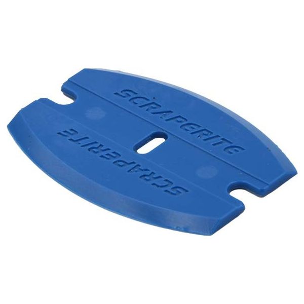 Scraperite Curved Plastic Razor Rlade Medium Blue – PDP