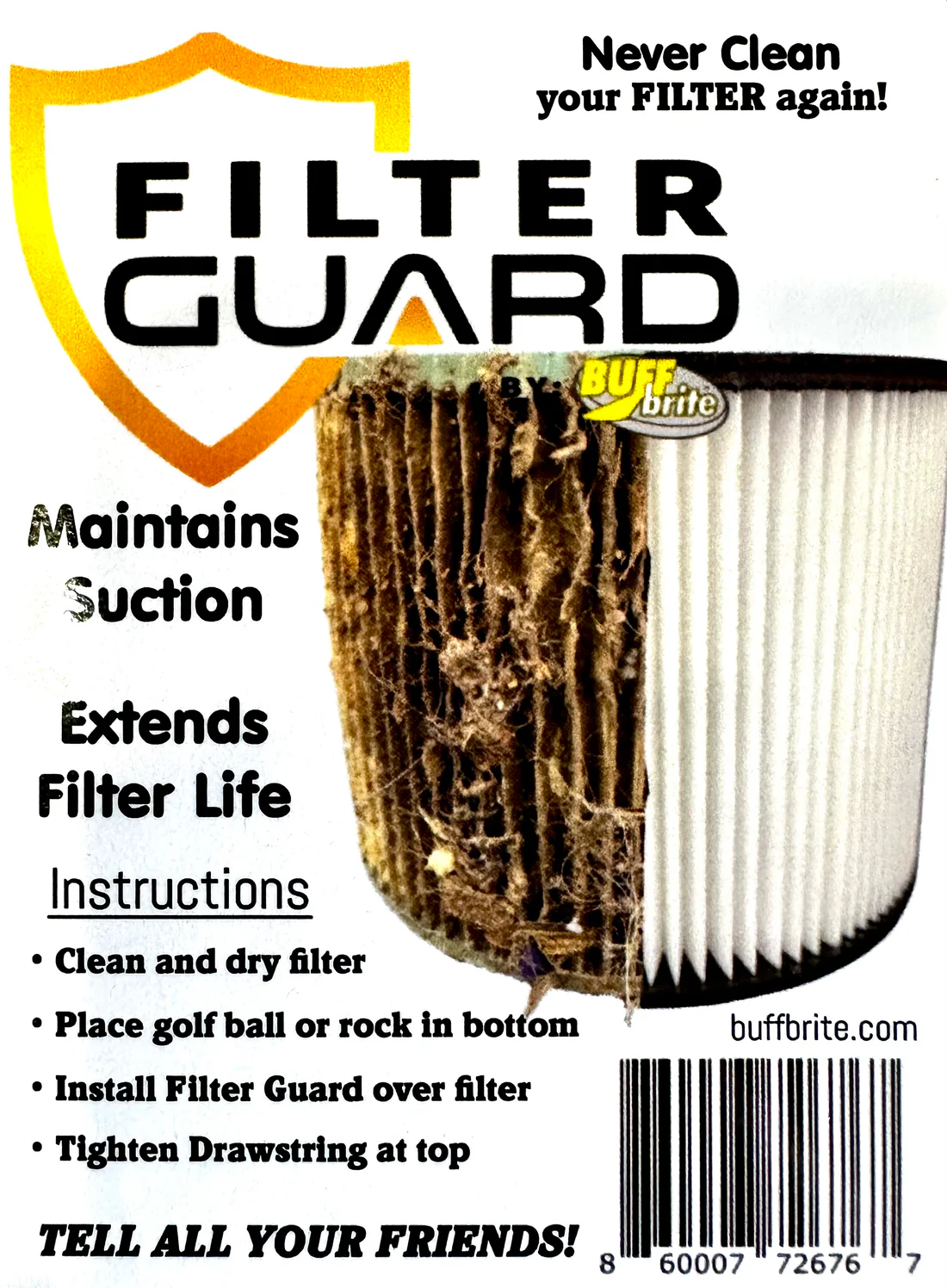 Buff Brite Wet/Dry Filter Saver - PDP