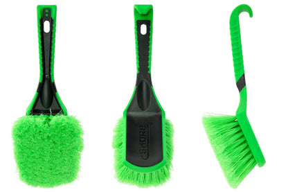 Autofiber SKORP Professional Auto Detailing Brushes | Wheel, Interior & Tire Brushes