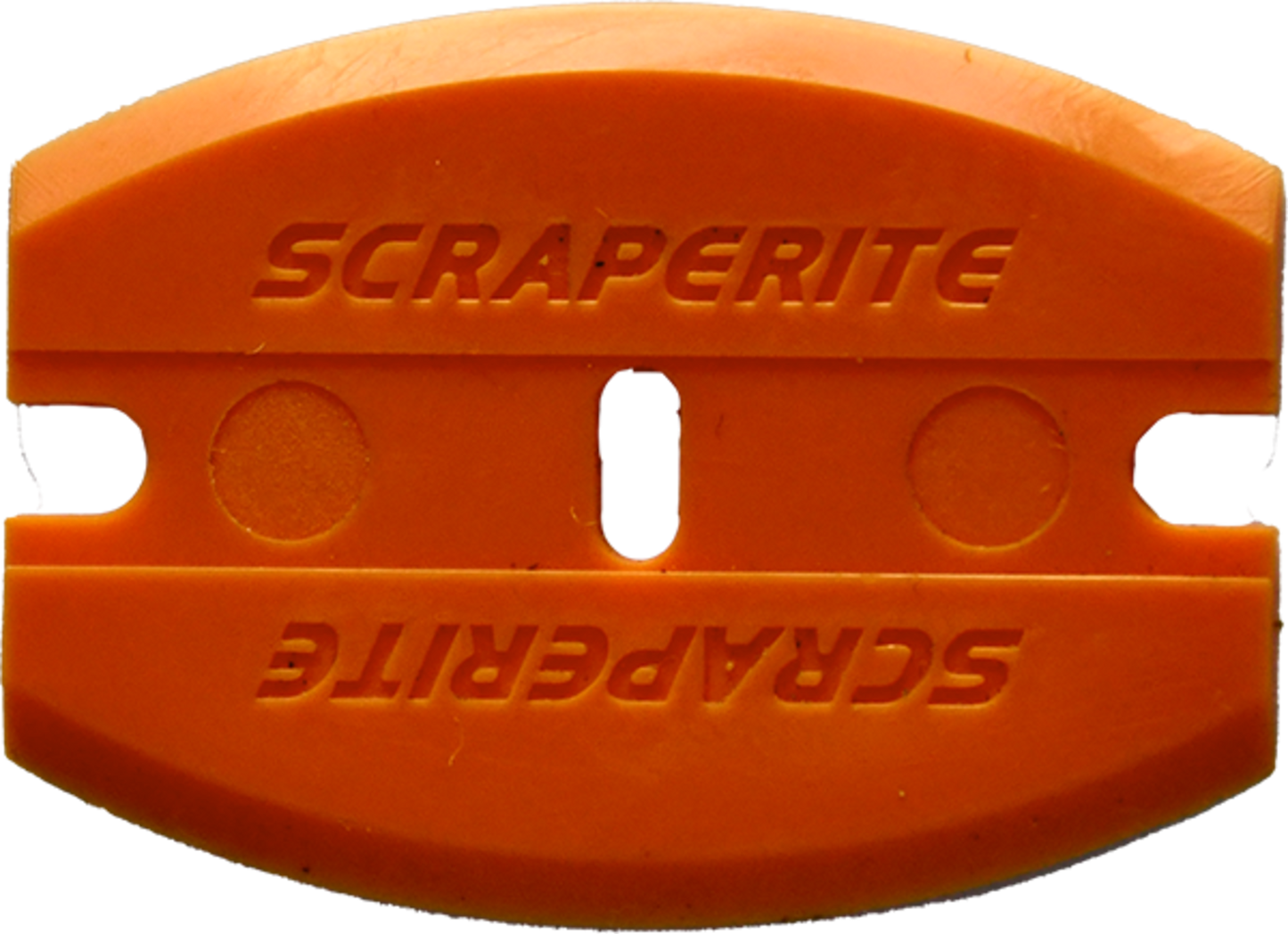 Scraperite Curved Plastic Razor Blade Orange