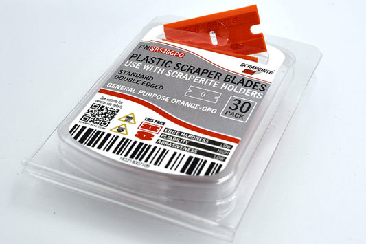 Scraperite Plastic Razor Blade Orange