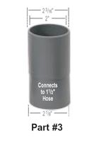 Picture of HOSE END- NON SWIVEL