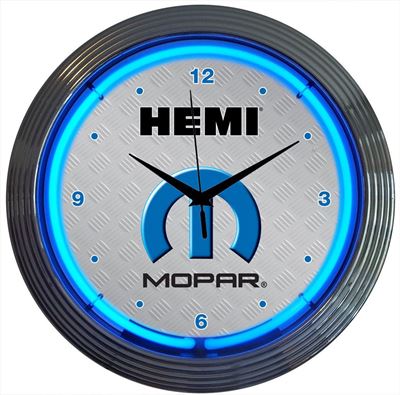 Picture of Mopar HEMI Neon Clock