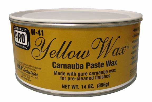 Wicked 100% Pure Carnauba Yellow Paste Wax