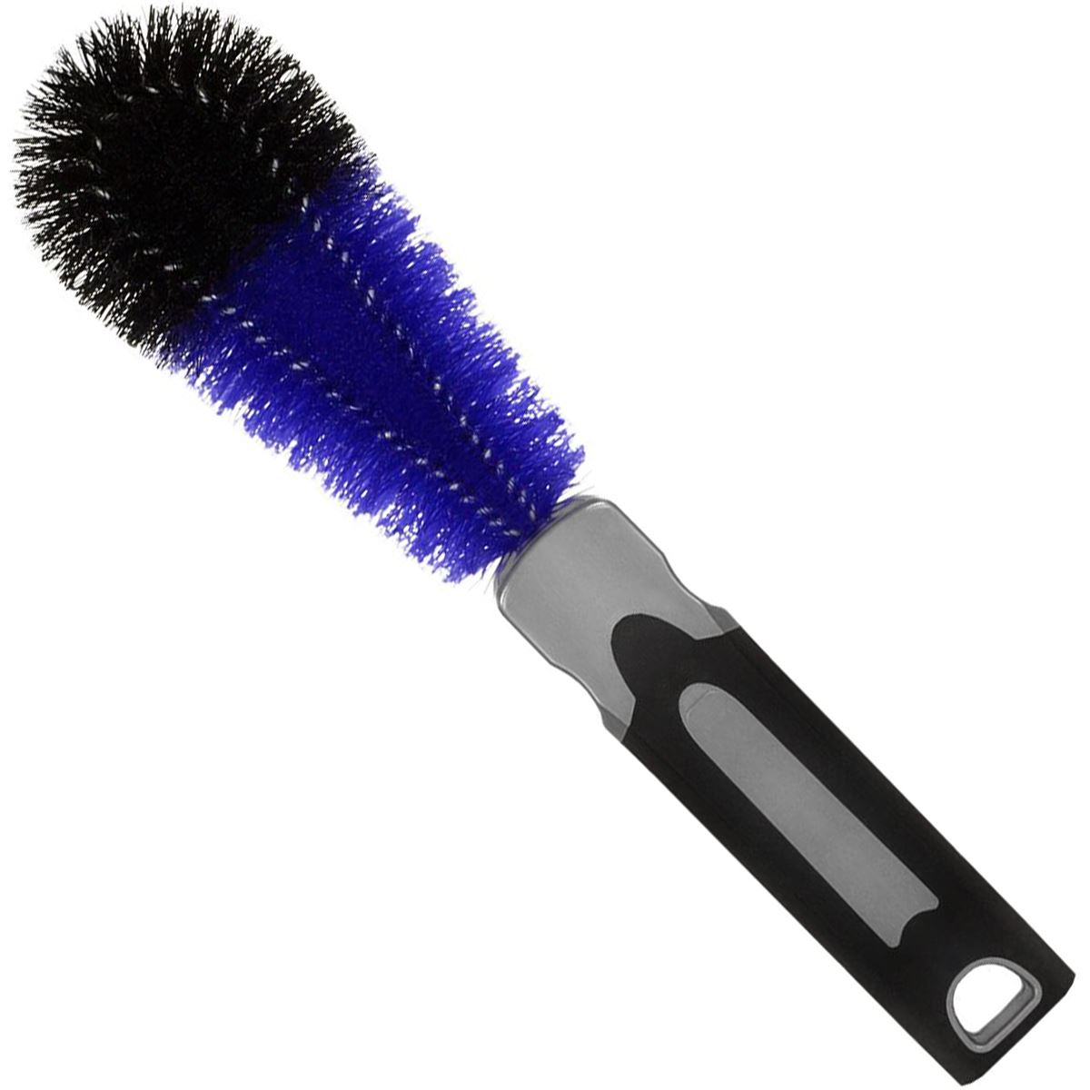 WHEEL BRUSH -green flagged bristles with long handle. Professional  Detailing Products, Because Your Car is a Reflection of You