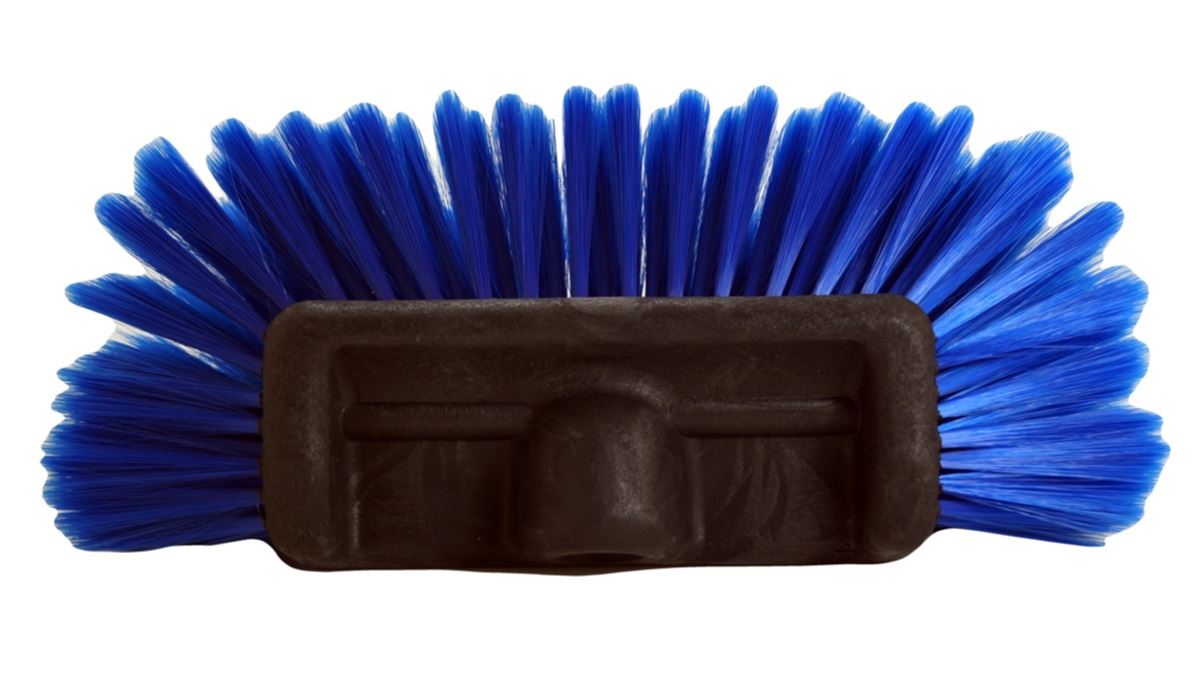 Tri-Level Blue Truck Wash Brush