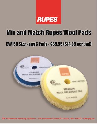 Picture of Rupes 15mm Wool 6 Pack