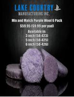 Picture of Purple Wool 6 Pack